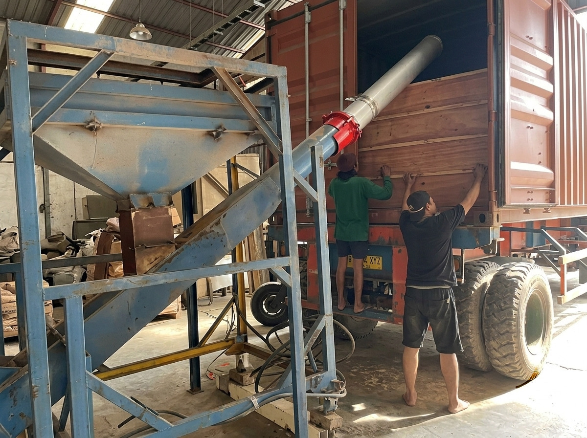 Wood pellets as bulk cargo, industrial grade for power plants and commercial boilers