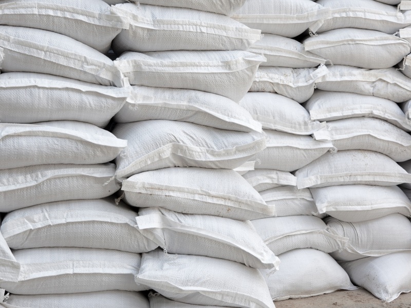 Palletised 15 kg bags. ready for container loading and export