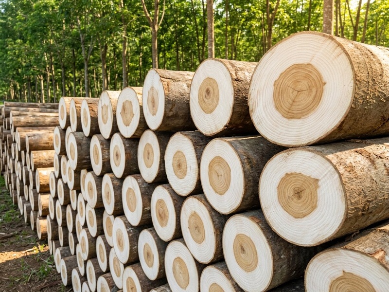 Sustainably sourced wood raw material forming the quality basis of supplied wood pellets